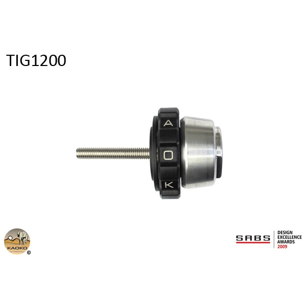 Kaoko Kaoko Throttle Stabilizer for the Triumph Tiger 1200 Explorer (2013-) (with OEM Hand guards)